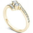 thumbnail image 2 of 3/4 Carat T.W. Diamond 14kt Yellow Gold Two-Stone Bypass Band, 2 of 5