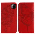 thumbnail image 4 of Case for Samsung Galaxy A22 5G Magnetic Flip Cover Embossing Butterfly Premium Leather, 4 of 5