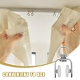 thumbnail image 2 of OULII 10Pcs Curtain Track Accessories Metal Wheel Rollers for Home Office Use, 2 of 6