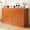 Cherry, variant on ijuicy Murphy Bed with Charging Station, Queen Size Solid Wood Cabinet Bed, Cube Chest Bed for Guest Room/ Office/Apartment-Gray