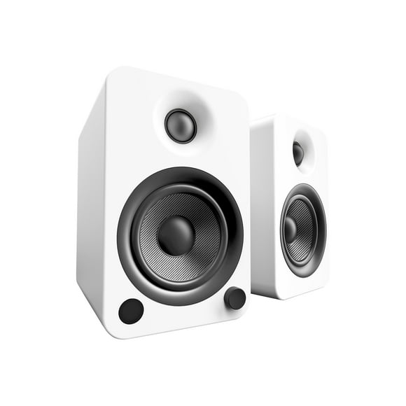 Kanto YU4 - Speakers - bookshelf - wireless - Bluetooth - 140 Watt (total) - 2-way - matte white