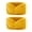 Yellow, variant on 2 Pcs Women Faux Fur Headband Furry Ear Muffs Winter Head Warmer, Gray Spa Facial Headband for Washing Face