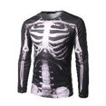 thumbnail image 2 of Camiseta de manga larga GRAJTCIN con estampado 3D de esqueleto, 2 of 3