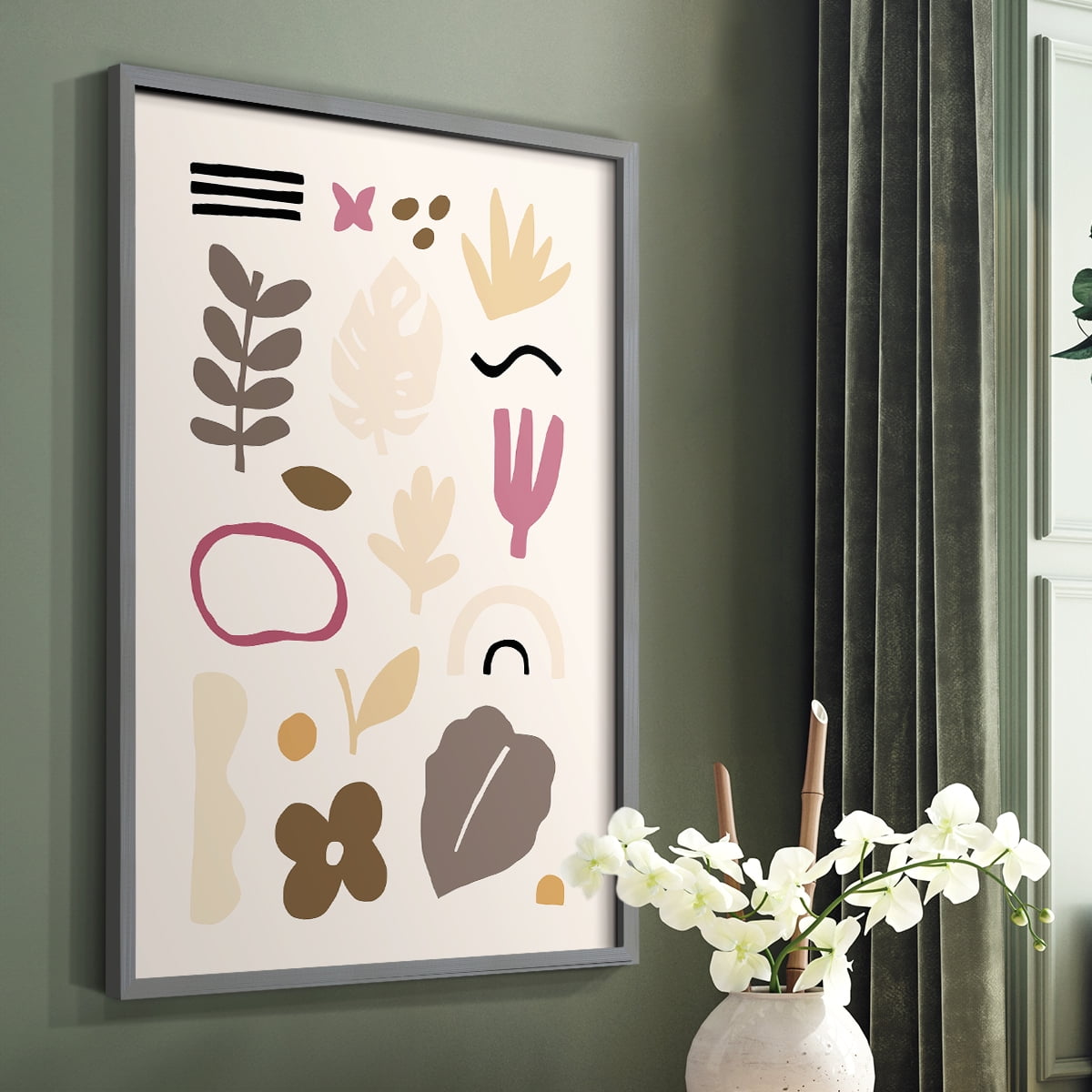 Matisse CCXL in Solid Wood 22 x 28 Framed Print