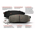 thumbnail image 4 of Power Stop 17-1342, Z17 Front Ceramic Brake Pads with Hardware, 4 of 4
