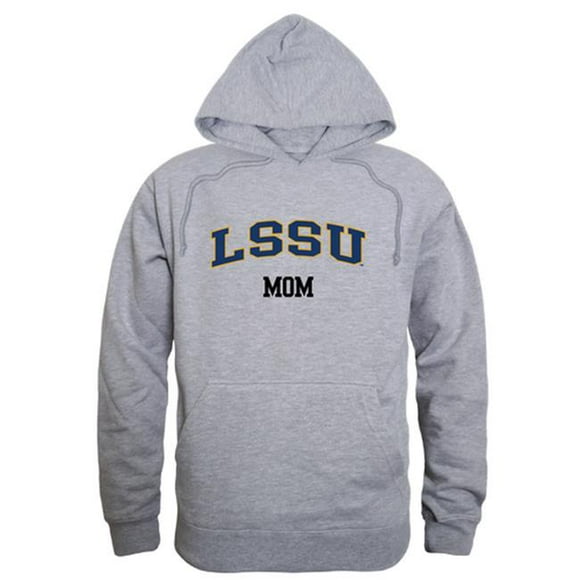 W Republic 565-325-HGY-05 Lake Superior State University Womens Mom Hoodie&#44; Heather Gray - 2XL
