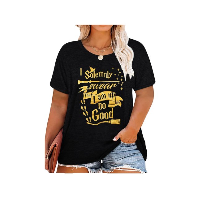 anbech Shirts for Women's Halloween Shirts its Just a Bunch of Graphic Tee