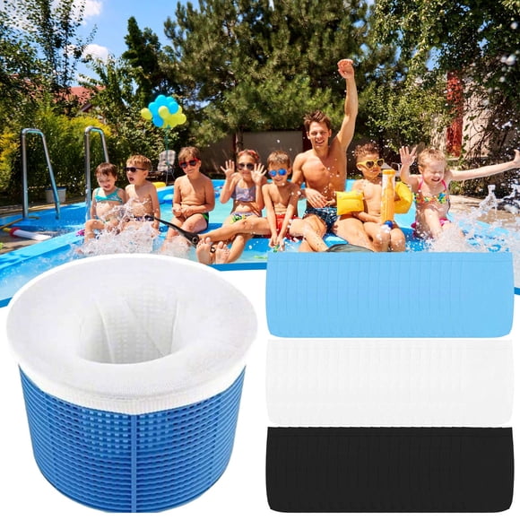 Vaidha Chaussettes Filtrantes pour Écumoire de Piscine hors Sol et Creusée, Paniers en Maille Fine, 20 Pcs