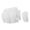 White, variant on 50 Pieces Baseball Cap Inserts Hat Liners Cardboard Inner Support Lightweight Universal for Adult Sports Caps