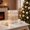 #328White, variant on Christmas Tree Ornament Set, 24-Piece Flocked Baubles, Holiday Decor Kit, Offers Rich Color Assortment and Hangs Easily for Tree Branches, Wreath Display, and Window Frame.