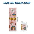 thumbnail image 3 of Sigee Retro 70s Hippie print High-Performance Cooling Towel, Instant Chill, UPF 50, Durable Microfiber, Ideal for Gym & Outdoor Use - 12x40in, 3 of 9