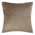 thumbnail image 4 of SAFAVIEH Krema Geometric Decorative Pillow, 18" x 18", Taupe/Gold, 4 of 4
