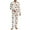 American Flag Stars Wood Grain, variant on SCRAWLGOD Christmas 2 Piece Men's Pajama Set Anti-Wrinkle Button Down Long Sleeve Sleepwear Breathable Pj Set with Elastic Band Man Pajamas with Pockets, Snowman Gingerbread Man Candy Cane, XS