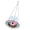 Pink, variant on Solar Powered Outdoor Bird Bath Fountain Hanging Feeder Attracts Birds Squirrels