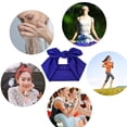 thumbnail image 4 of Diademas para mujer, diademas, diademas, lazos, accesorios, turbante, envolturas para la cabeza, algodón, Color sólido, moda deportiva, 4 of 4