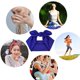 thumbnail image 4 of Diademas para mujer, diademas, diademas, lazos, accesorios, turbante, envolturas para la cabeza, algodón, Color sólido, moda deportiva, 4 of 4