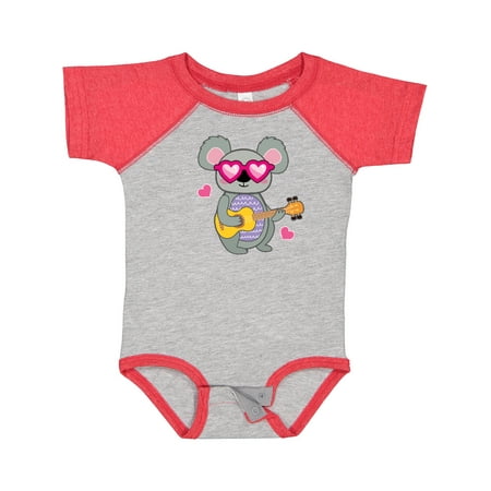 

Inktastic Koala Cute Girls Guitar Outfit Gift Baby Girl Bodysuit