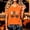 A59 Orange, variant on Women's V Neck Halloween Tops Short Sleeve Casual T-Shirts Funny Pumpkin Car Graphic Tees Flattering Blouses for Fall Holiday Party Everyday Activewear