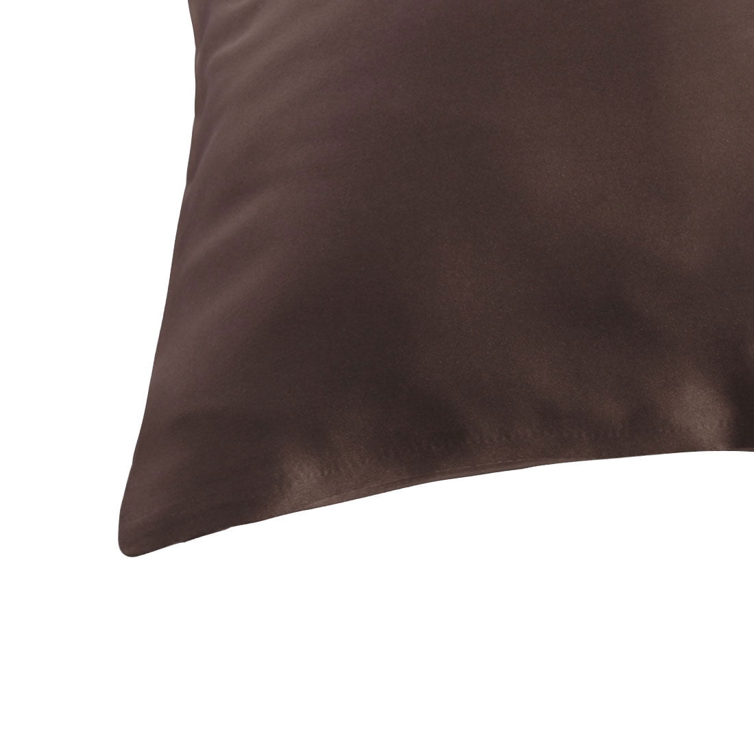 Unique Bargains 1 Piece 100% Silk Pillowcase Coffee Travel