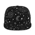 thumbnail image 2 of Gaeub Space Galaxy Flat Bill Snapback Hats Baseball Caps with Adjustable for Running Workouts and Outdoor Activities, 2 of 9