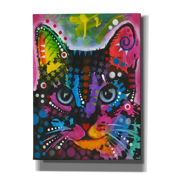 Epic Graffiti 'Maya Swirl' by Dean Russo, Canvas Wall Art, 40"x54"