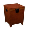thumbnail image 3 of Home Square Storage Trunk End Table in Mission Oak - Set of 2, 3 of 10