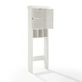 thumbnail image 3 of Crosley Brands CF7018-WH Seaside Space Saver Cabinet, Distressed White, 3 of 6