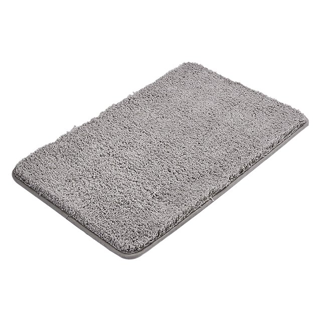 Bath Mat Absorbent Floor Mat High Plush Thick Bath Mat Carpet Bathroom Non-Slip Mat Absorbent