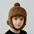 thumbnail image 2 of Favoffer Toddler Boys Kids Fleece Trapper Winter Hat with Ear Flaps Warm Hat 3-10Y, 2 of 6