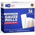 thumbnail image 1 of Rollos de gasa Gauze Care, 7,62 cm x 3,75 m, 36 rollos de alta calidad, 1 of 5