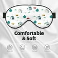 thumbnail image 3 of Disketp Cartoon House Print Sleep Mask-Eye Mask for Sleeping,Comfortable & Super Soft Eye Mask with Adjustable Strap,Travel Eye Mask, 3 of 7