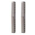 thumbnail image 1 of Professional Stainless Steel Haircut Comb Salon Hairdressing Comb Styling Tool For All Hair Types Fine and Wide Tooth Hair Barber Comb, 1 of 5