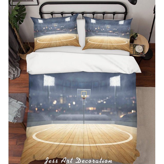 3D Basketball Hall Quilt Cover Set Bedding Set Pillowcases 57