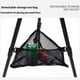 thumbnail image 5 of Yuarrent plegable pequeña con bolsa, altura ajustable, plegable, resistente y duradera, con bolsa, para en camping y... carpas color de grano de madera, 5 of 6