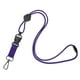thumbnail image 1 of Uxcell 1-Pack Cuerdas para Llaves, Correa de Identificación Ajustable Morada con Broche Desmontable, 1 of 7