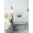 thumbnail image 4 of Marmont Hill Icy Blue Crab Framed Wall Art, 18" x 18", 4 of 4