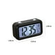 thumbnail image 3 of Reloj despertador digital con iluminación de fondo, pantalla LCD, monitor de temperatura, alarma con repetición, reloj inteligente, calendario, reloj electrónico, 3 of 6