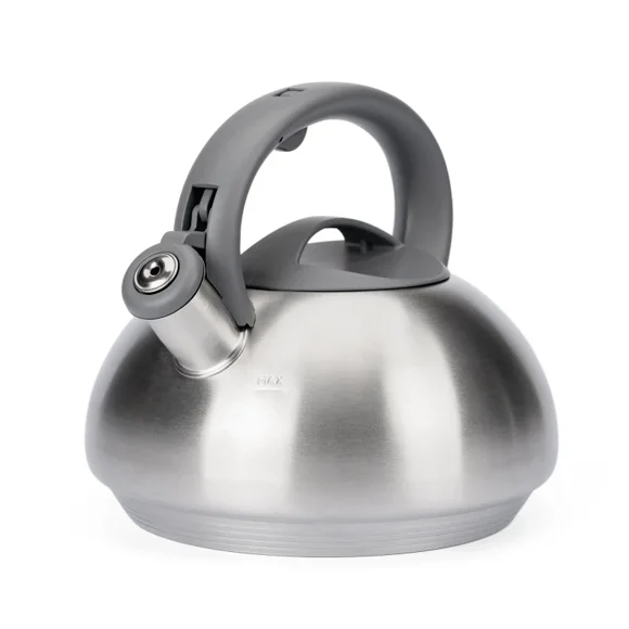 Tetera Silbadora de Acero Inoxidable con Mango de Bakelita 3L Crown Baccara