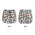 thumbnail image 4 of Disketp Cute Butterfly Print Women's Shorts Workout Shorts for Athletic Gym Running Shorts with Phone Pockets X-Large, 4 of 8