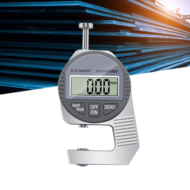 Medidor de espesor digital, medidor de espesor de 0 a medidor de espesor portátil Solución innovadora para medidores de espesor
