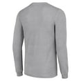 thumbnail image 3 of Men's Starter Heather Gray Detroit Lions '80s Inspired Team Logo Long Sleeve T-Shirt, 3 of 3