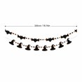 thumbnail image 4 of Spooky Halloween Decorations with Witch and Ghost Wood Bead Tassel, Hanging Halloween Decorations for Home Mantel, Halloween Window Decorations, 2 Pack, 4 of 9