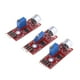 thumbnail image 5 of Paquete de 3 sensores de micrófono AVR PIC Módulo de detección de sonido de sensibilidad con luz indicadora para , rojo Yotijar Sensor de micrófono, 5 of 6