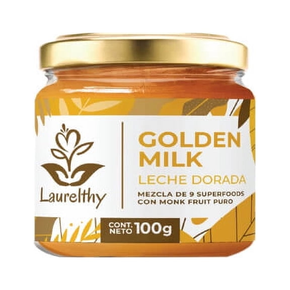 Golden Milk Frasco, Laurelthy, 100 gr