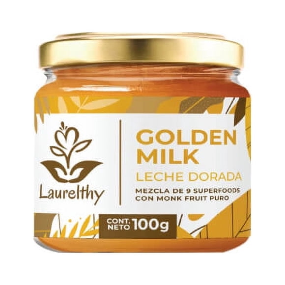 Golden Milk Frasco, Laurelthy, 100 gr