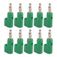 thumbnail image 1 of Stackable 10pcs 4mm Stackable Banana Plug Connectors Solderless Banana Plugs for Security Accessories, 1 of 7