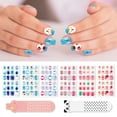 thumbnail image 5 of Aliver 144 Pieces Fake Press on Nails for Kids,Cute Cartoon Pattern for Children Girls Nail Art Decoration,Birthday Gifts for Age 3-12,Style B, 5 of 12