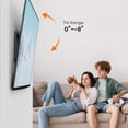 thumbnail image 4 of PUTORSEN Tilting TV Wall Mount for Most 37-80'' TVs, up to 165lbs, 8° Tilting for Better Viewing, Wall Mount TV Bracket with Quick Lock and Release, Max VESA 600 * 400mm, Fits 16"/18"/24" Stud, 4 of 7