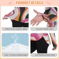 thumbnail image 4 of FORMRS Womens Long Sleeve Shirts UPF 50+ Sun Protection Quick Dry Fishing Hiking Tops, Size S-2XL, Swirling Circles, 4 of 8