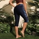 thumbnail image 4 of Gibobby Traje De Baño Mujer Pantalones cortos de tabla para mujer, traje de baño Capris de cintura alta, pantalones cortos largos de natación Capris con (Azul,CH), 4 of 4